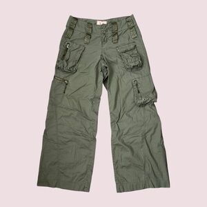 Vintage 90s Abercrombie Olive Green Cargo Pants